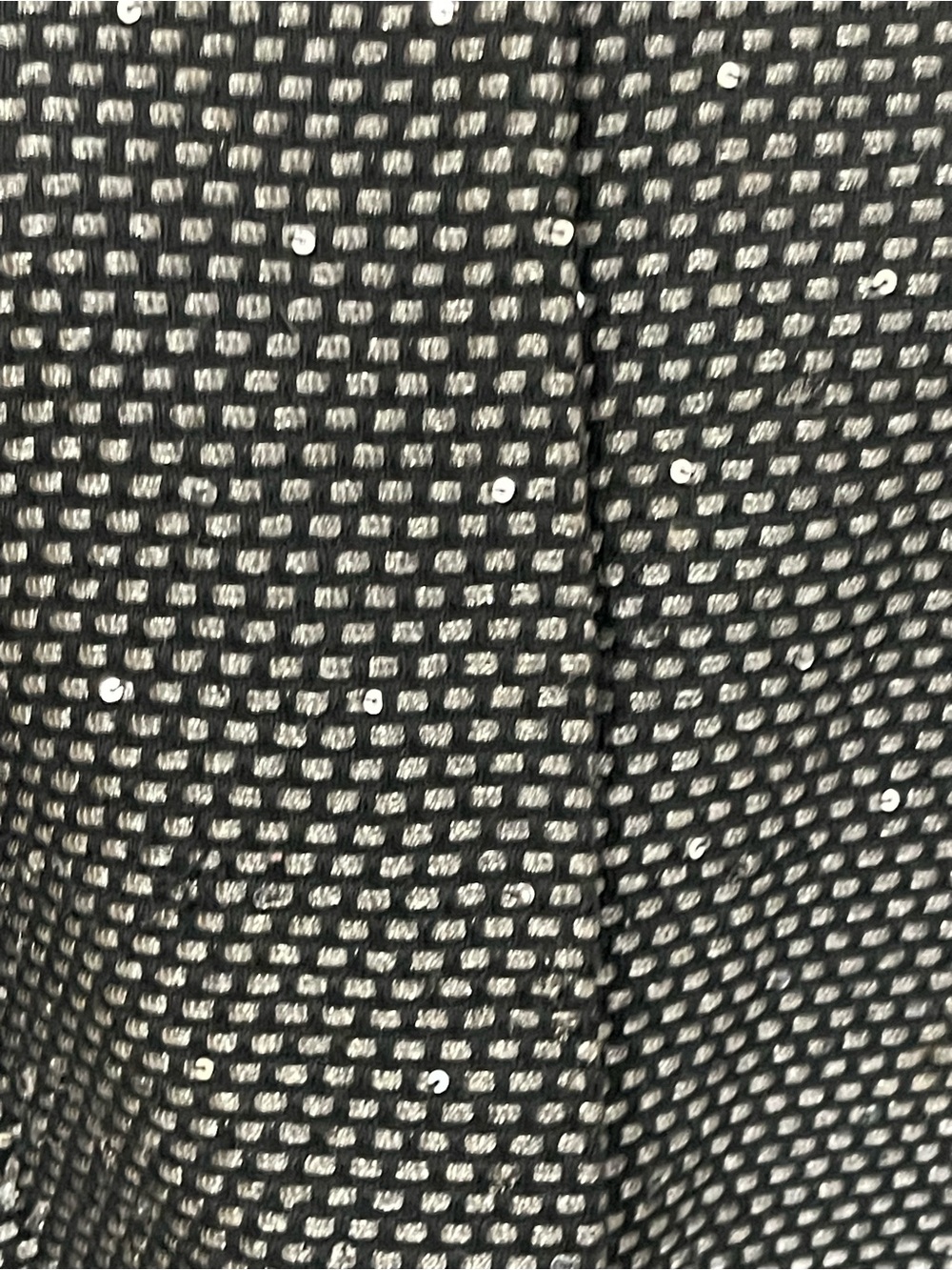 Laura Ashley Black and Silver Sequin Blazer Party